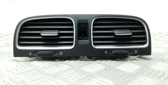 Volkswagen Golf VI Dash center air vent grill 5K0815736D 5K0815735D