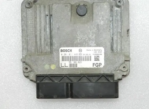 Opel Vectra C Engine control unit/module 55189629LL 0281011448
