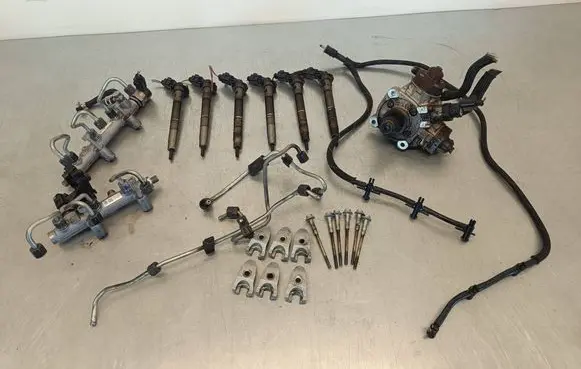 Audi A6 S6 C7 4G Fuel injection system set 0445010642 05120622 059130755BG