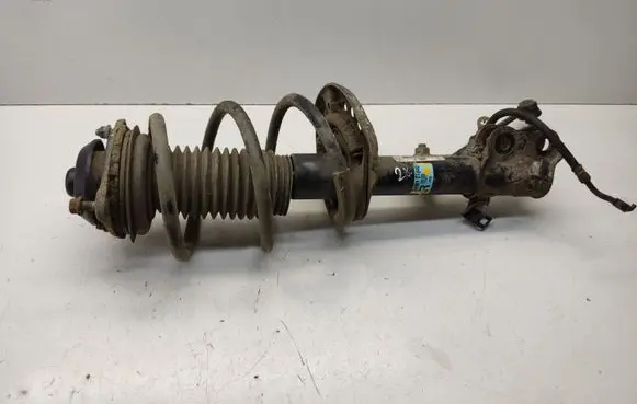 Front shock absorber with coil spring