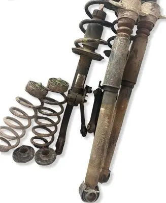 Audi A6 S6 C7 4G Set of springs and shock absorbers (Front and rear) 