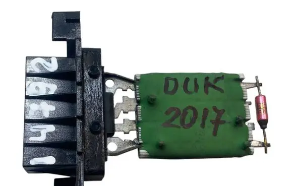 Fiat Ducato Heater blower motor/fan resistor 0917108