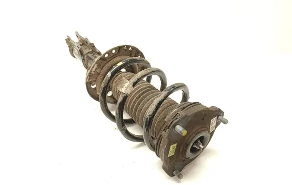 Front shock absorber with coil spring