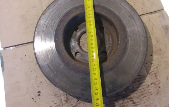 Renault Megane I Front brake disc