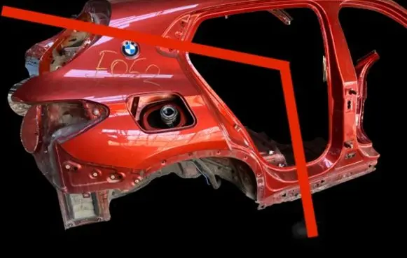 BMW X2 F39 Rear quarter panel 