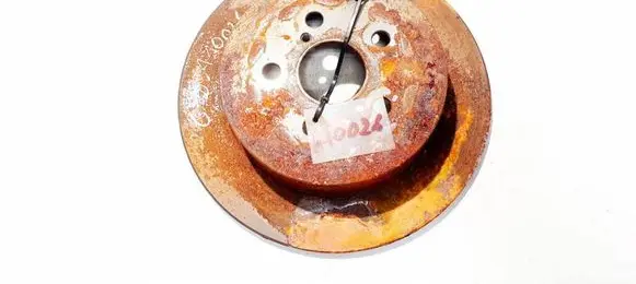 Toyota Avensis T250 Rear brake disc neventiliuojamas