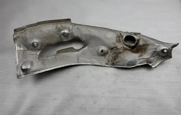 Audi A8 S8 D4 4H Exhaust heat shield 4H1825643C 4H1825643