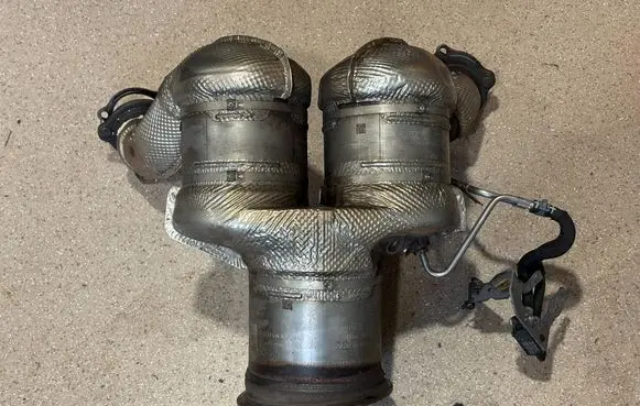 Porsche Cayenne (9Y0 9Y3) Catalyst/FAP/DPF particulate filter 8W0131703AJ