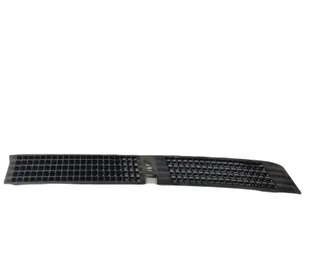 Engine bonnet/hood lock trim molding