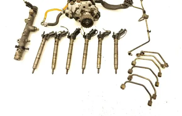 Audi A6 S6 C6 4F Fuel injection system set 059130755E 059130090J 0445115078