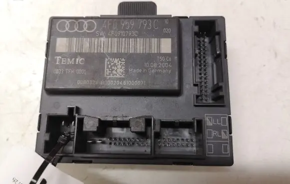 Audi A6 S6 C6 4F Door control unit/module 4F0959793 0033TFK0001
