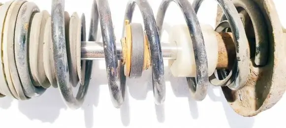Front coil spring