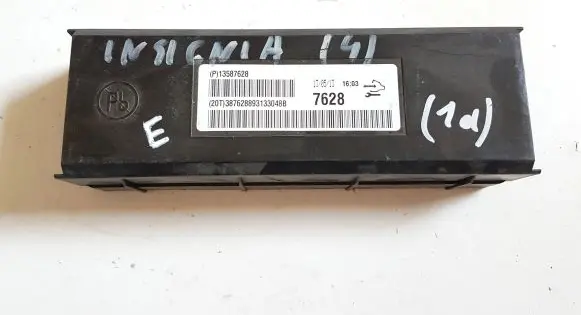 Opel Insignia A Air conditioning/heating control unit 13587628