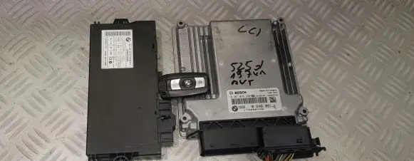 BMW 5 E60 E61 Engine ECU kit and lock set 8506951