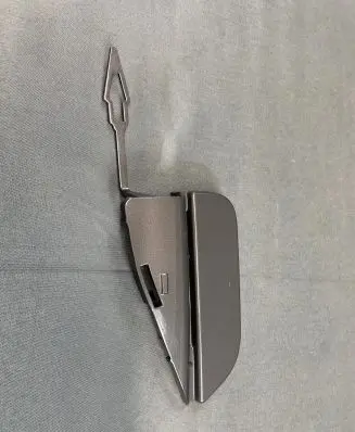 Rear bumper row hook cap/cover