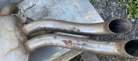 Renault Laguna II Rear muffler/silencer tail pipe