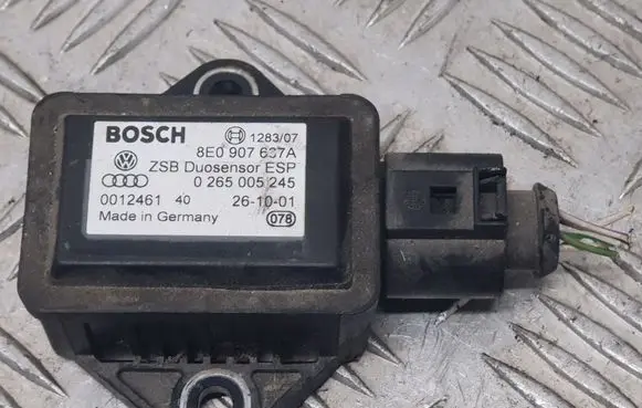 ESP acceleration yaw rate sensor