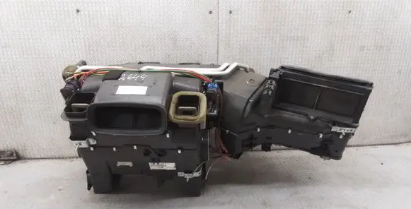 Interior heater climate box assembly