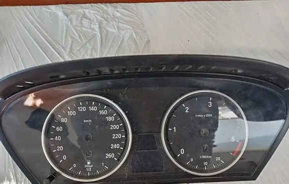 BMW 5 E60 E61 Speedometer (instrument cluster) 62109194889 62.10-9194889