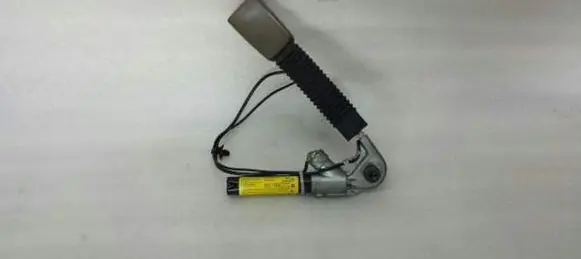 Jaguar XJ X350 Front seatbelt buckle 2R83F61202AFAMB XR845049AMB