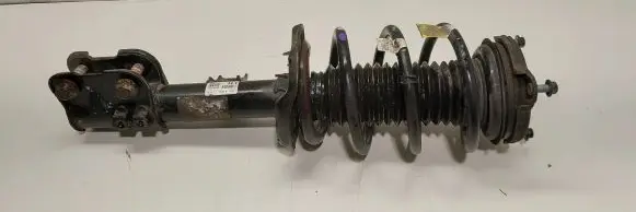 Front shock absorber with coil spring