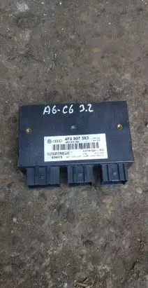 Audi A6 S6 C6 4F Tow bar trailer control unit/module 4F0907383 4F0910383