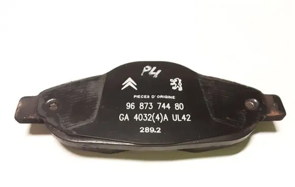 Peugeot 3008 I Brake pads (front) 9687374480
