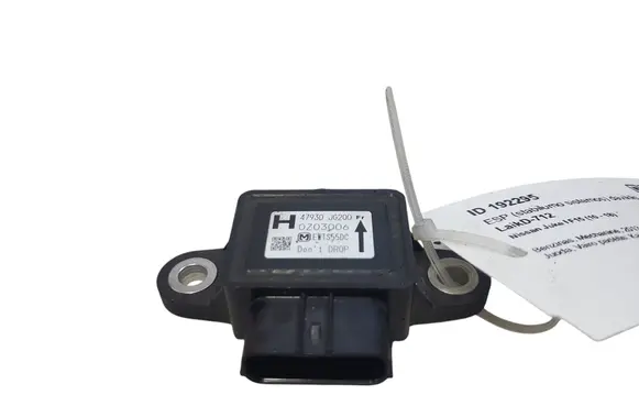 ESP acceleration yaw rate sensor