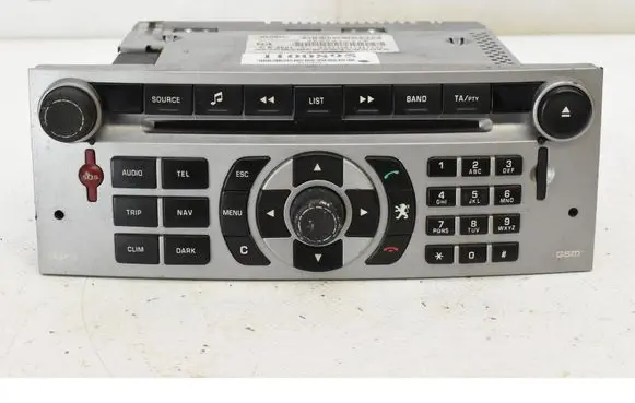 Peugeot 407 Radio/CD/DVD/GPS head unit 96650244YP