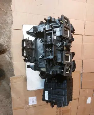 Interior heater climate box assembly