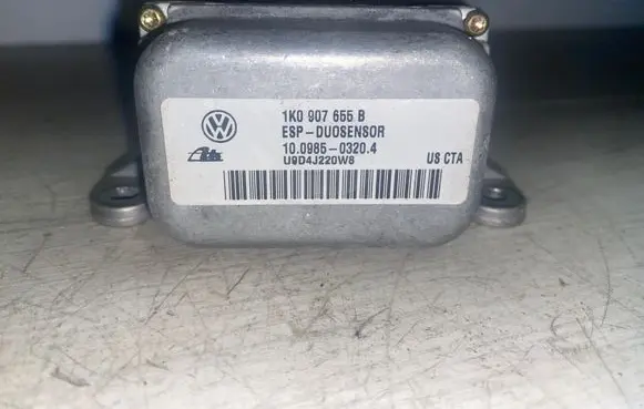 Volkswagen Touran I ESP acceleration yaw rate sensor 1K0907655B 10098503204 0904J220W8
