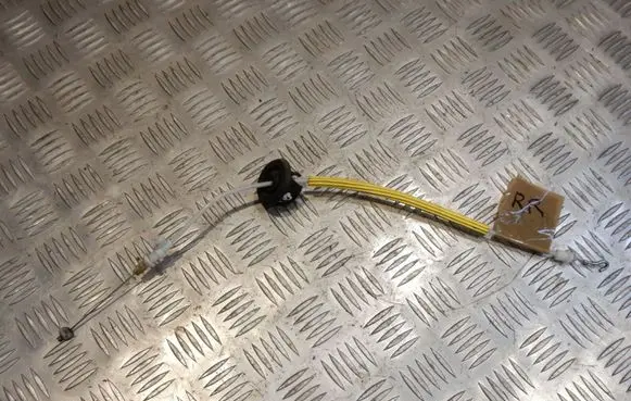 Rear door cable line