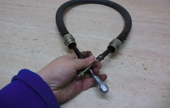 Fiat Punto (188) Gear shift cable linkage 55234096