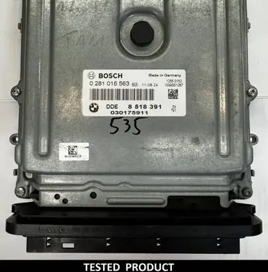BMW 5 F10 F11 Engine control unit/module 8518391 030175911 0281018563