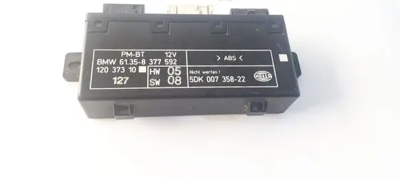 BMW 5 E39 Door control unit/module 61358377592 8377592