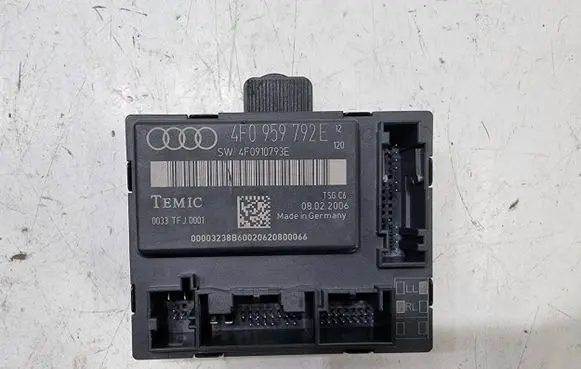 Audi A6 S6 C6 4F Door control unit/module 4F0959792E 4F0910793E