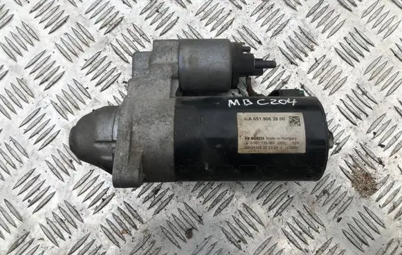 Mercedes-Benz C W204 Starter motor A6519062800 0001139065 20121108