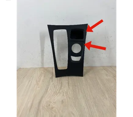 BMW X5 E70 Gear shifter surround trim plastic 6954947 773201 P0117852