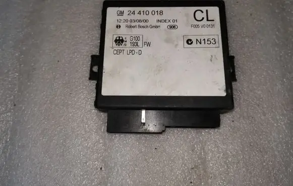 Opel Zafira A Comfort/convenience module 24410018 24410018CL