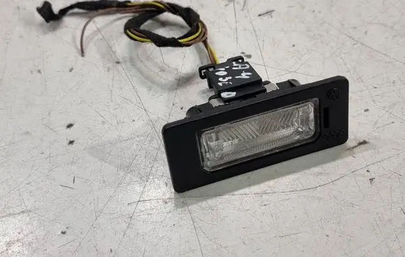 Number plate light