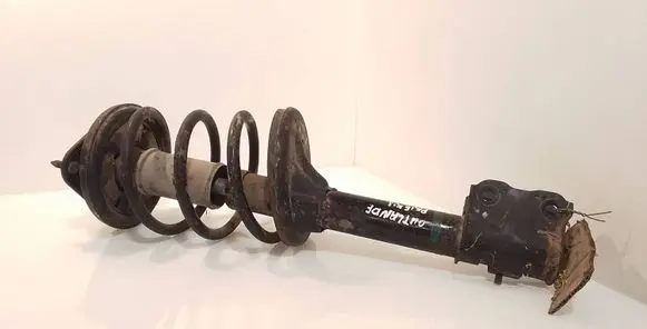 Front shock absorber with coil spring