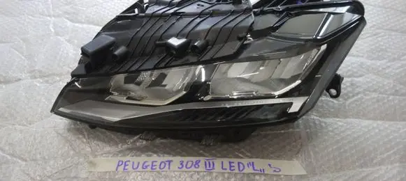 Peugeot 308 Headlight/headlamp 98491165 0147L061 00504909999