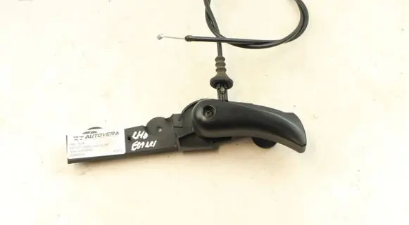 BMW 5 E60 E61 Engine bonnet (hood) release handle 9143458 7008933 22339910