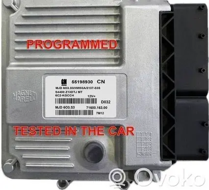 Opel Corsa D Engine control unit/module MJD603S3