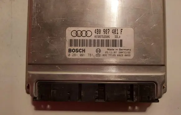Audi A6 S6 C5 4B Engine control unit/module 4B0907401F