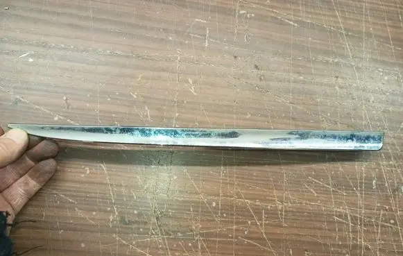 Citroen C5 Front bumper splitter molding 9650279077