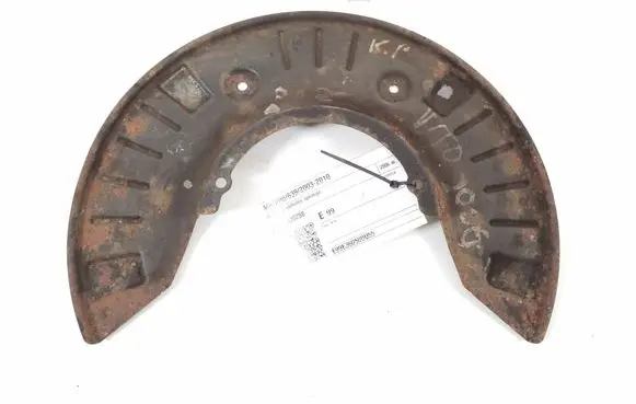 Mercedes-Benz Vito Viano W639 Front brake disc dust cover plate A6393320288