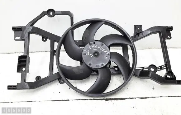 Renault Sandero I Electric radiator cooling fan 214810048R