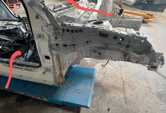 Mercedes-Benz GLB x247 Front side member 