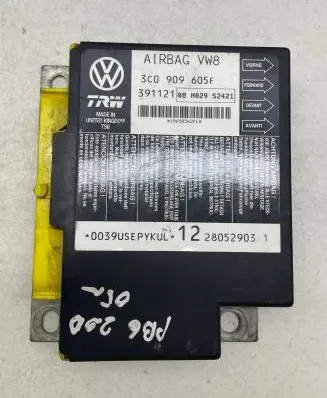 Volkswagen PASSAT B6 Airbag control unit/module 3C0909605F 28052903 08H029S2421